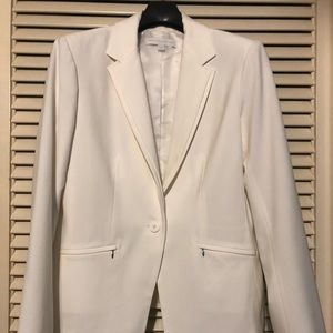 New York & Company Ivory Blazer, Size 16 NWOT